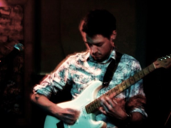 Jonny Clapham with fender stratocaster
